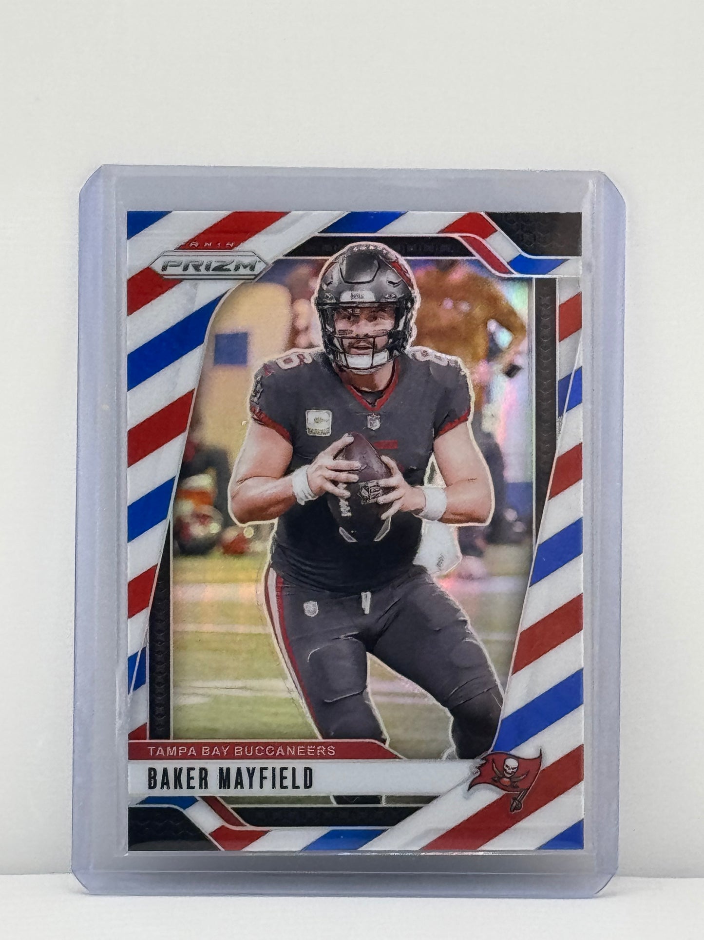 2024 Prizm #268 Baker Mayfield Red White Blue Prizm