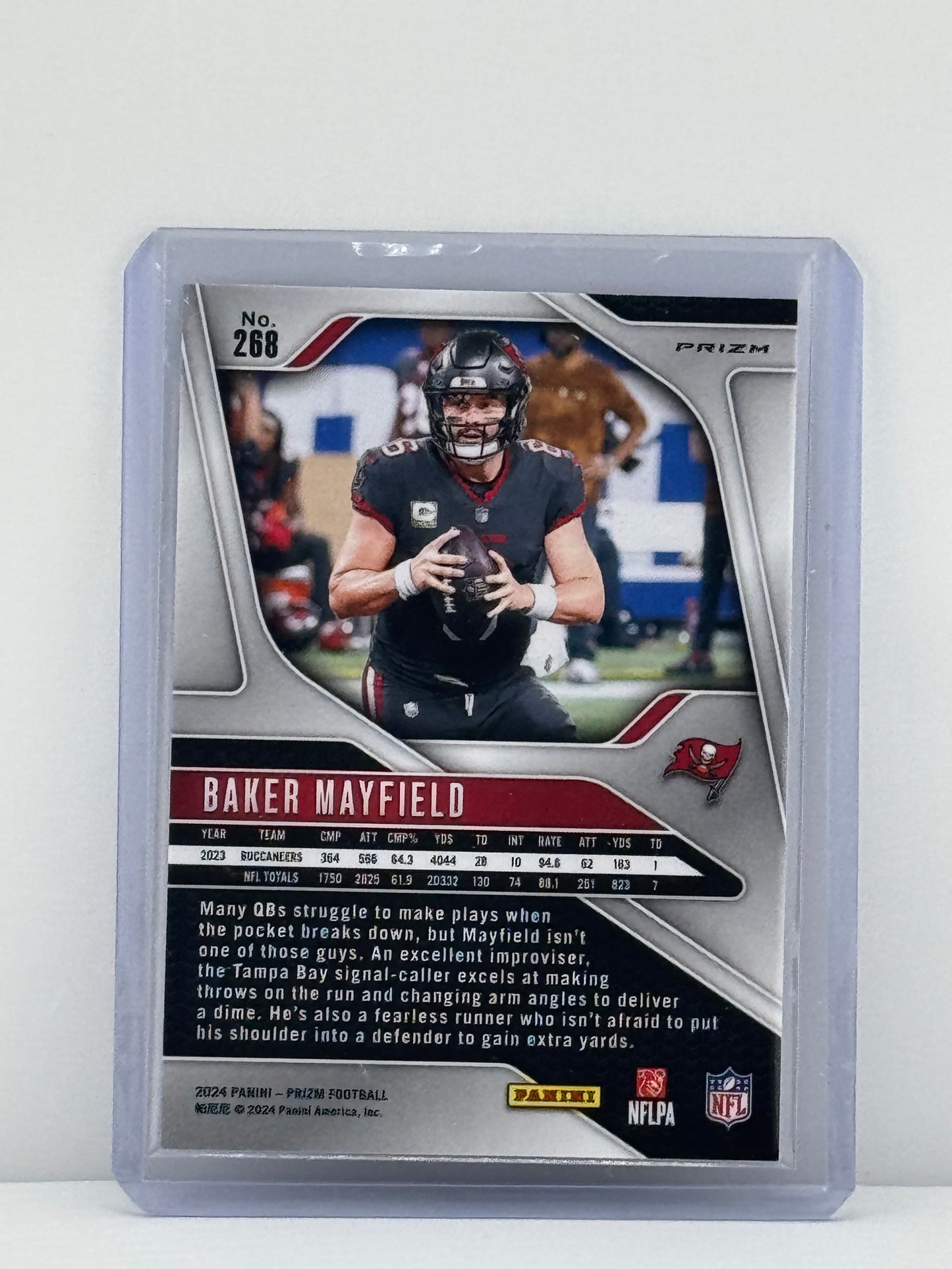 2024 Prizm #268 Baker Mayfield Red White Blue Prizm