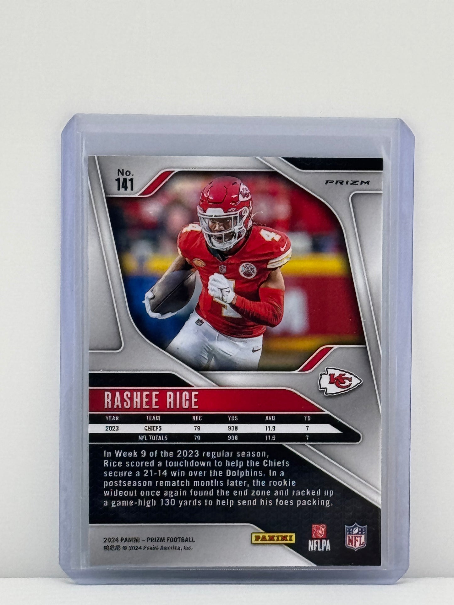 2024 Prizm #141 Rashee Rice Neon Green Pulsar Prizm