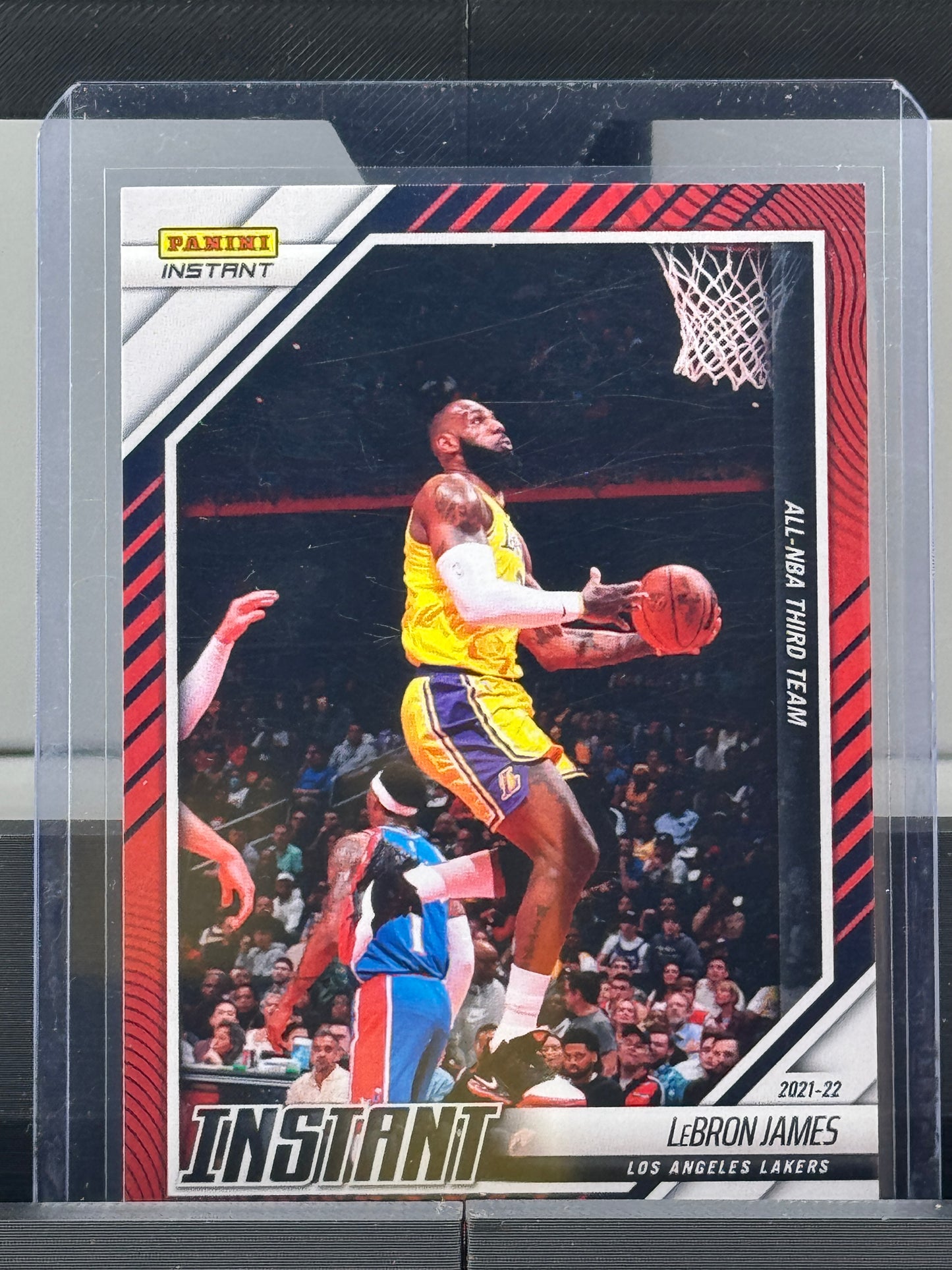 2021-22 Panini Instant #281 LeBron James 19/99 Los Angeles Lakers
