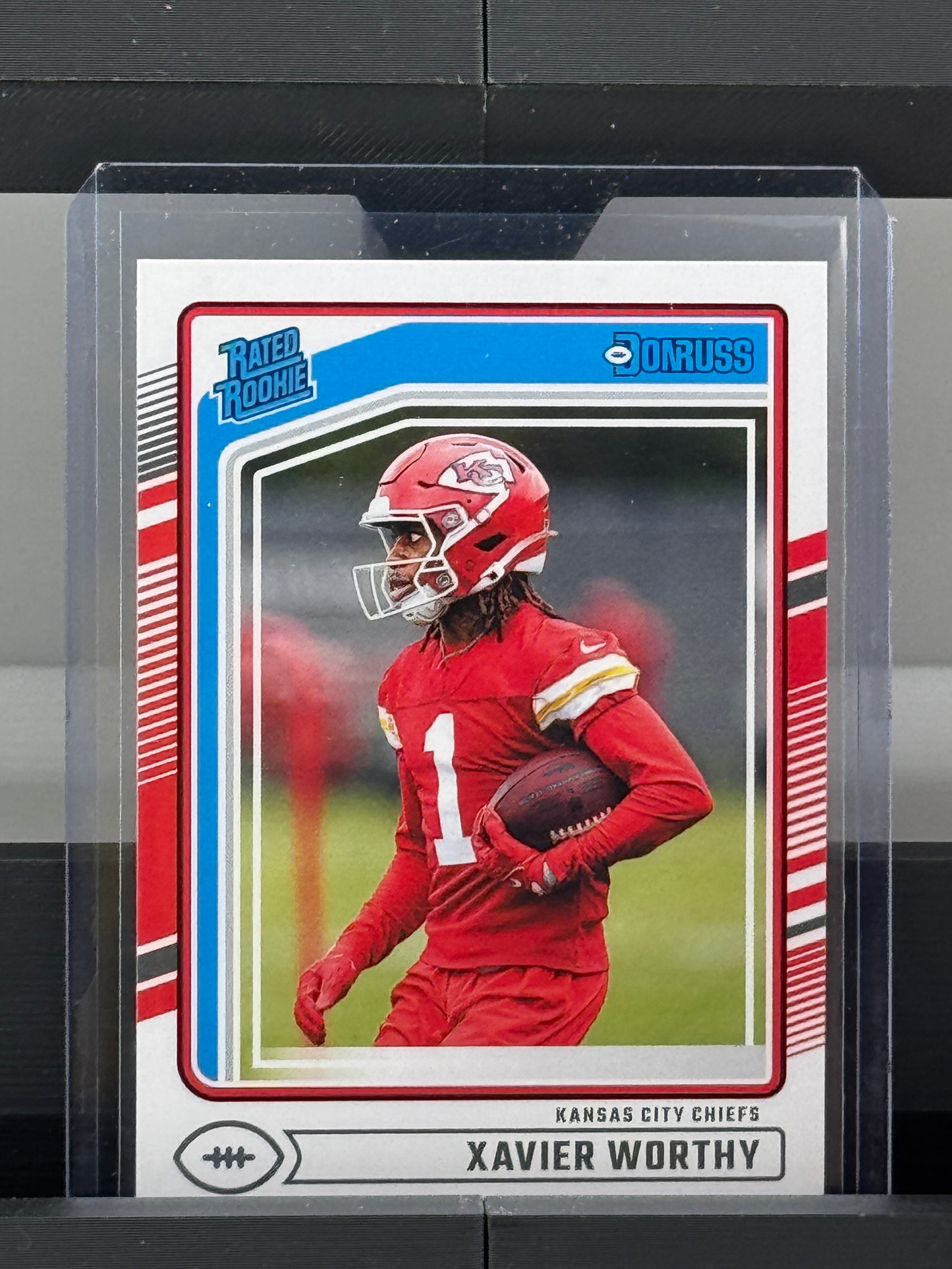 2024 Donruss #398 Xavier Worthy RC Kansas City Chiefs