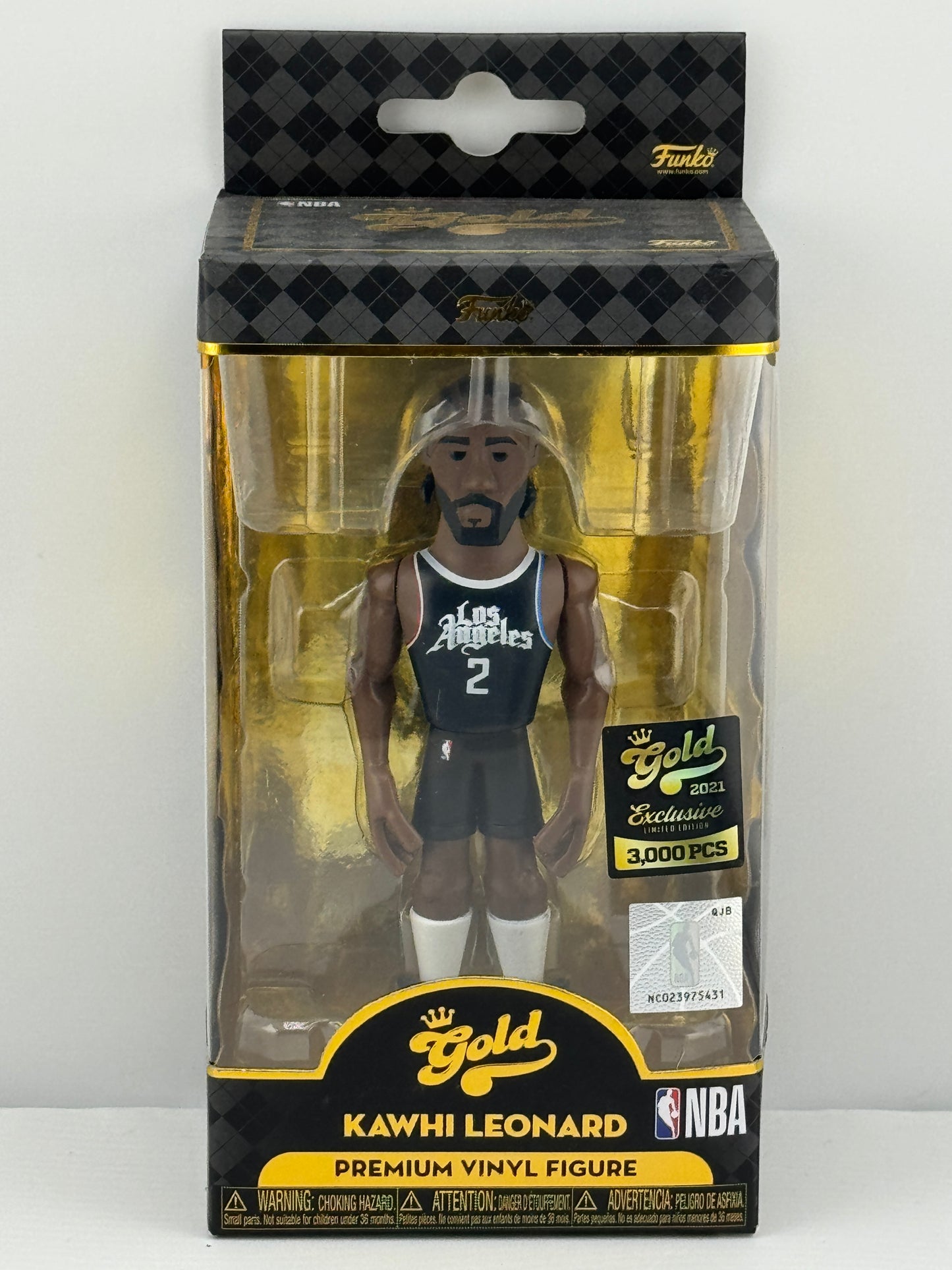 Funko Pop GOLD - Kawhi Leonard