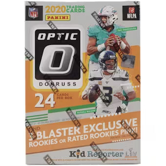 BREAK #4 NFL DIVISIONAL BREAK - 2020 DONRUSS OPTIC BLASTER