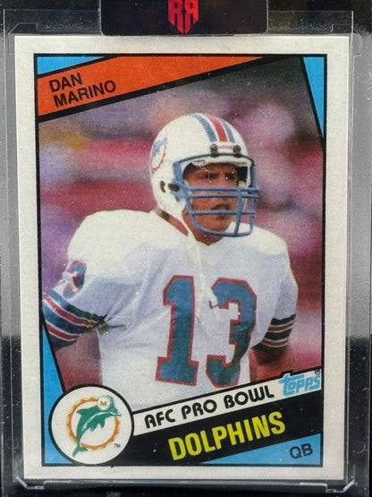 1984 Topps #123 Dan Marino RC Miami Dolphins HOF