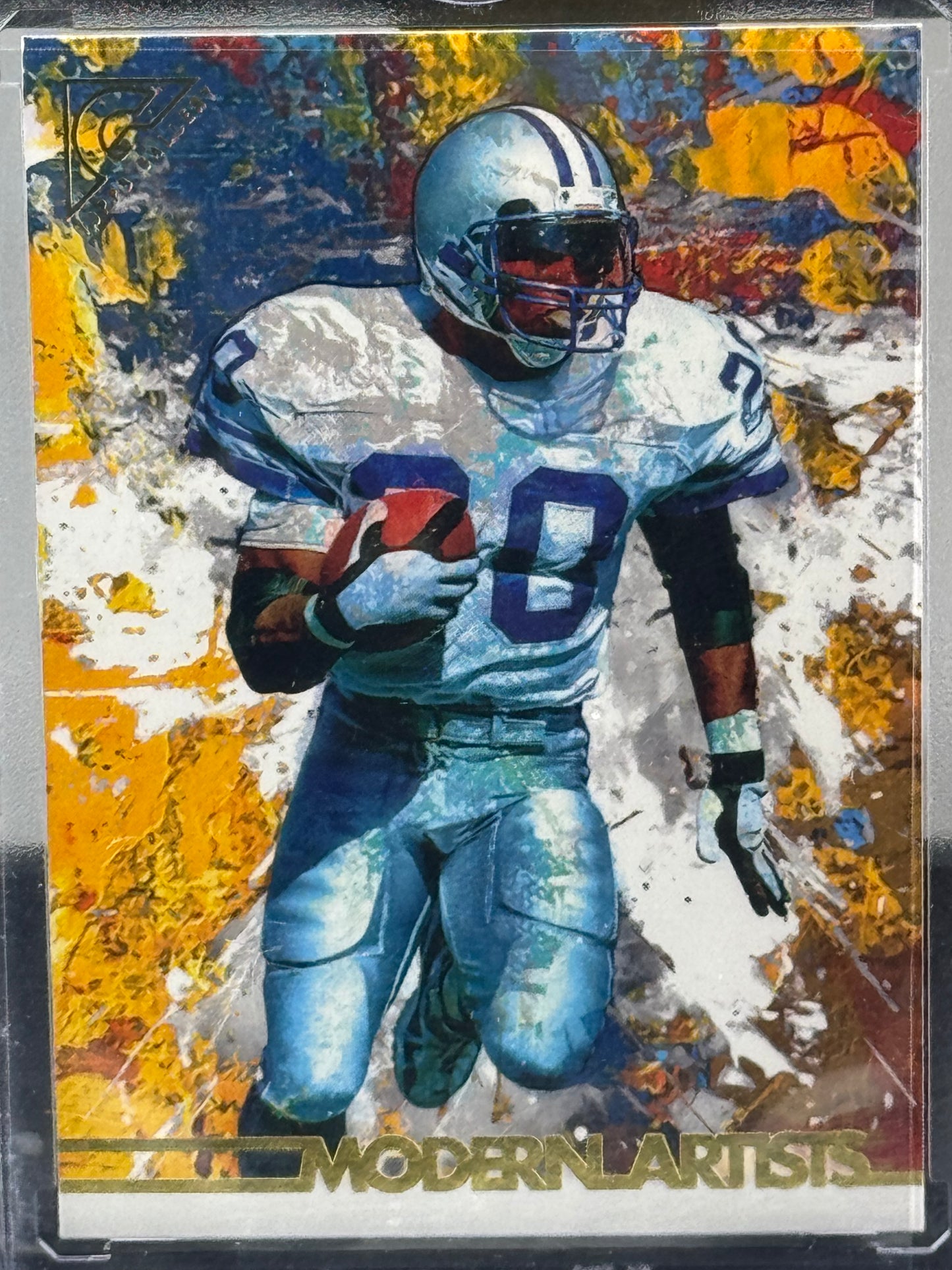 2024 Topps Gallery #MA-14 Barry Sanders Modern Artists Detroit Lions
