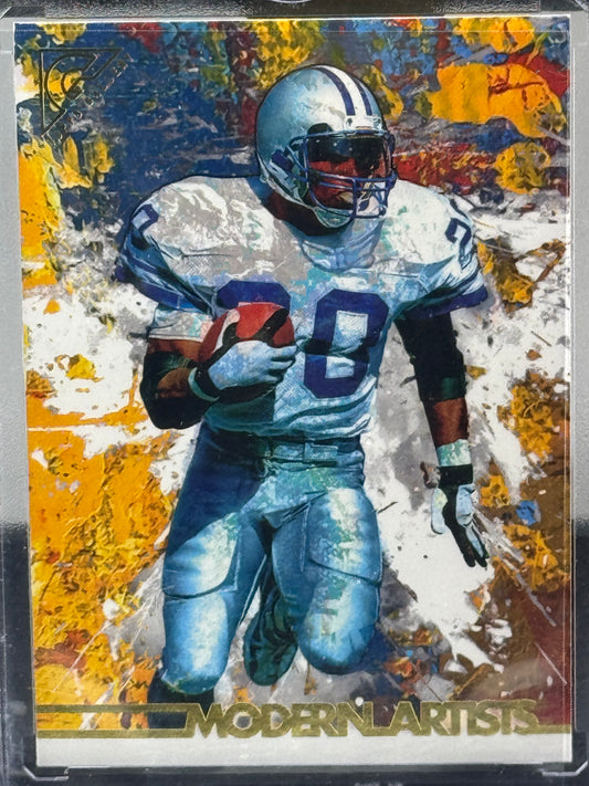 2024 Topps Gallery #MA-14 Barry Sanders Modern Artists Detroit Lions