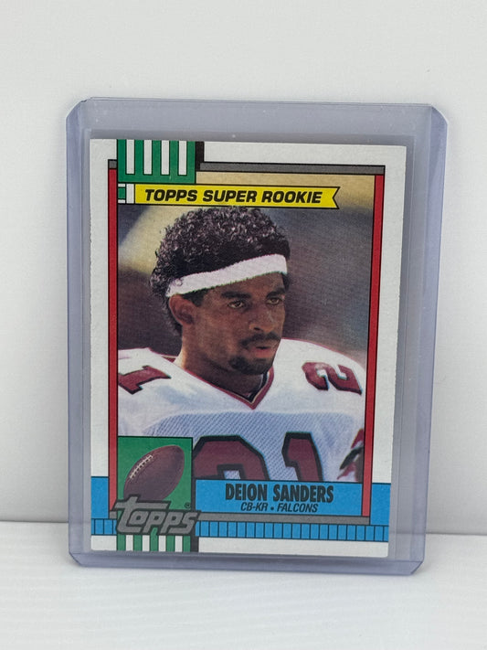 1990 Topps Deion Sanders RC #469 Atlanta Falcons