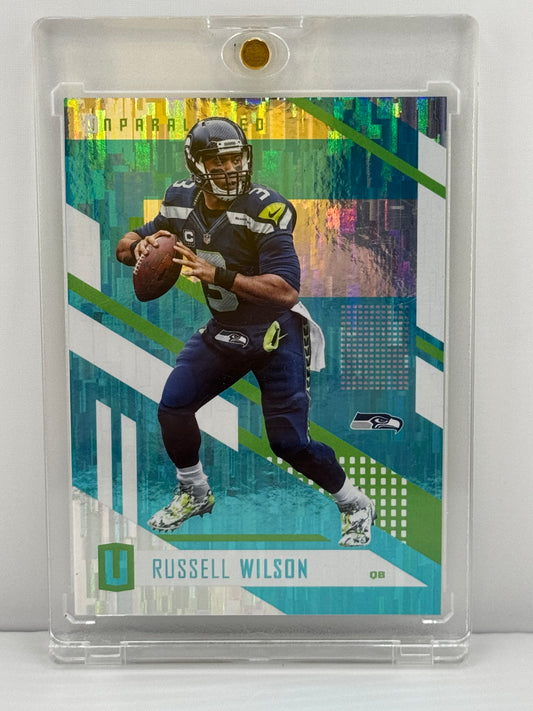2017 Panini Unparalleled #171 Russell Wilson Wind Chimes 24/25