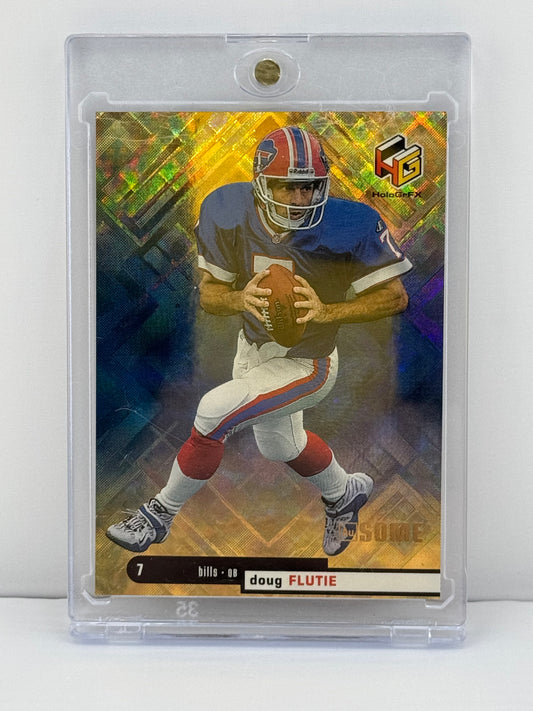 1999 Upper Deck HoloGrFX #AU5 Doug Flutie Gold
