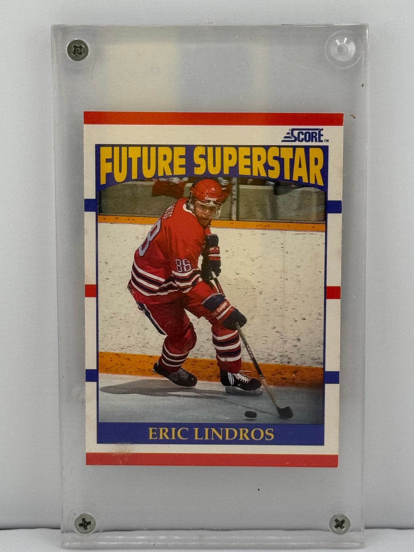 1990 Score #440 Eric Lindros RC Future Superstar