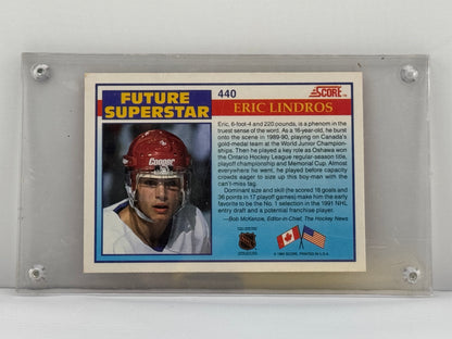 1990 Score #440 Eric Lindros RC Future Superstar