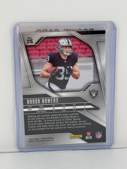 2024 Prizm ##315 Brock Bowers RC