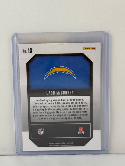 2024 Prizm #13 Ladd McConkey RC Emergent