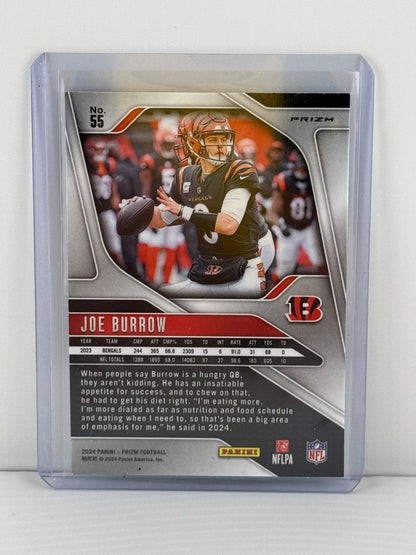 2024 Prizm #55 Joe Burrow Silver