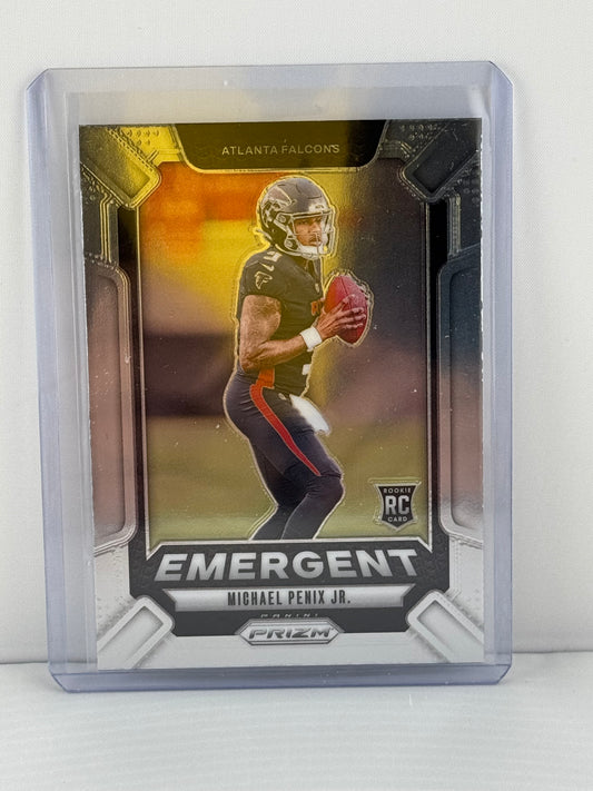 2024 Prizm #20 Michael Penix Jr. Emergent Atlanta Falcons