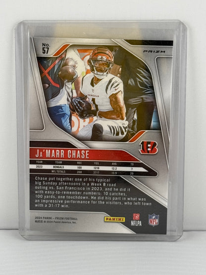 2024 Prizm #57 Jamarr Chase Silver