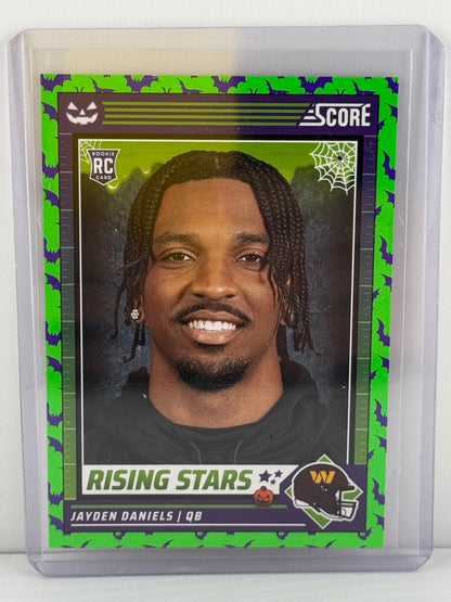 2024 Score-A-Treat #26 Jayden Daniels RC Green