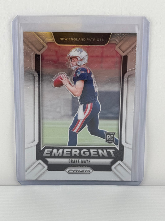 2024 Prizm #4 Drake Maye Emergent New England Patriots