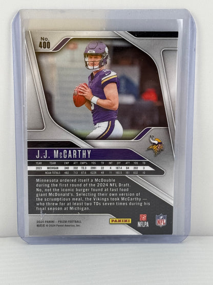 2024 Prizm #400 JJ McCarthy RC
