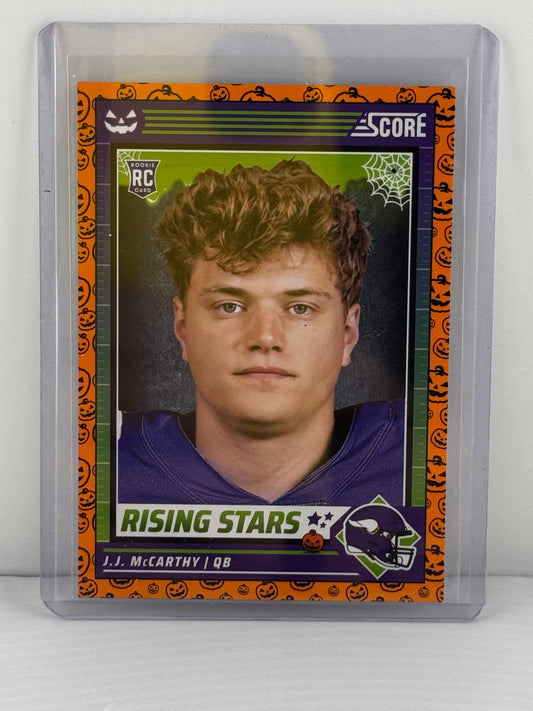 2024 Score-a-Treat #19 JJ McCarthy Orange RC Minnesota Vikings