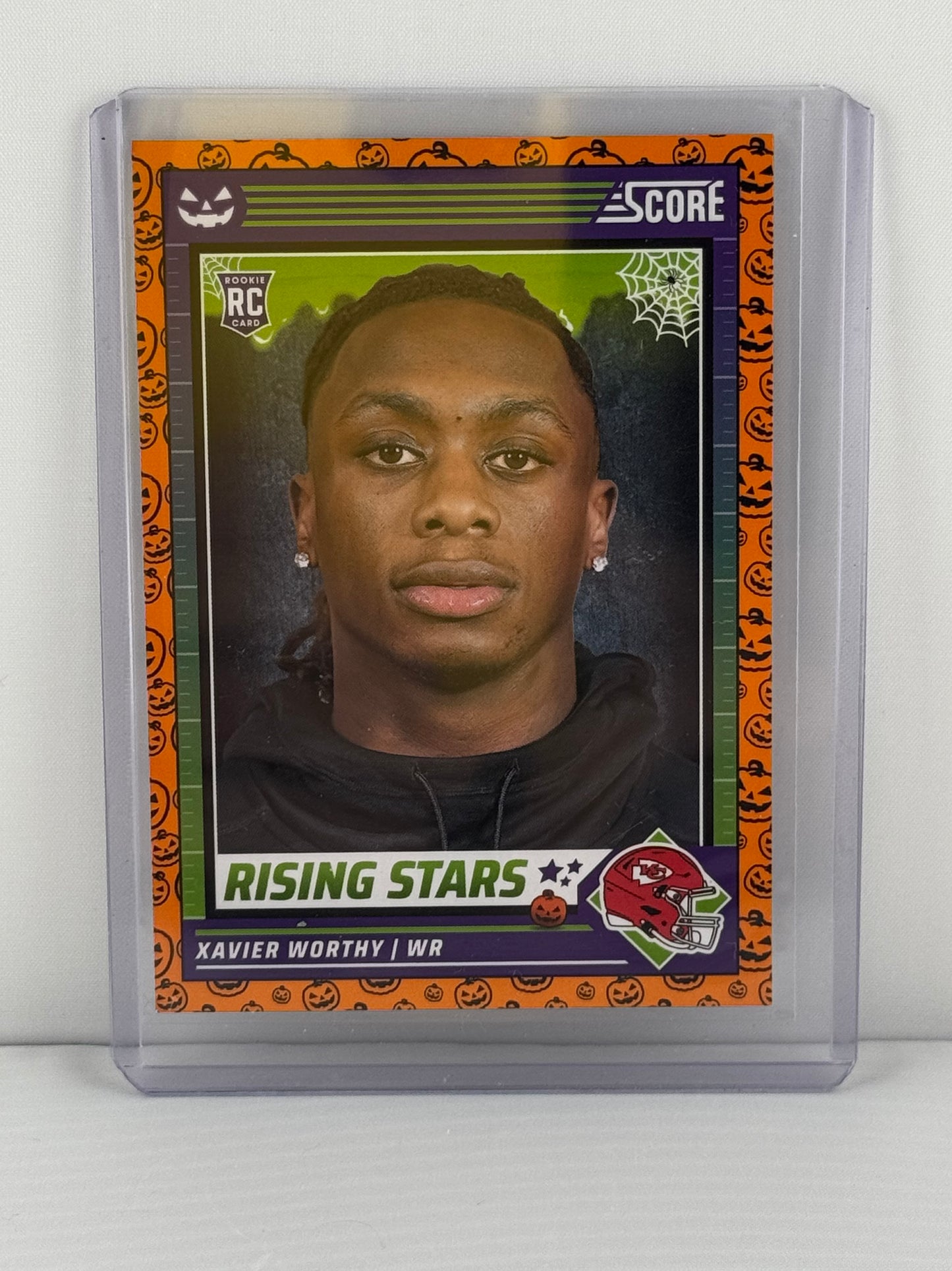 2024 Score-A-Treat Xavier Worthy RC Orange