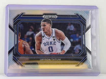 2023 Prizm Draft Picks #51 Jayson Tatum Silver