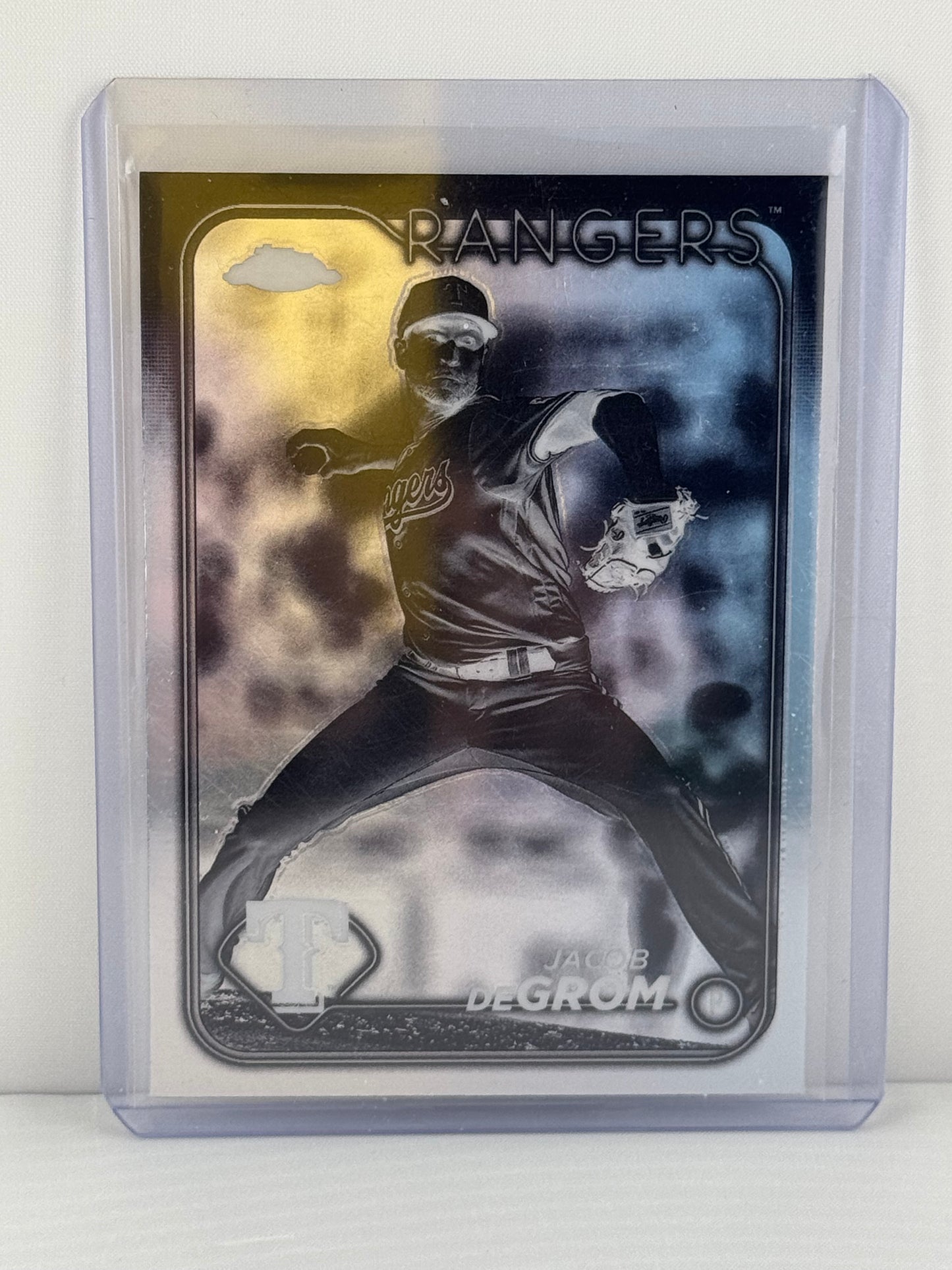 2024 Topps Chrome #228 Jacob Degrom Negative Refractor