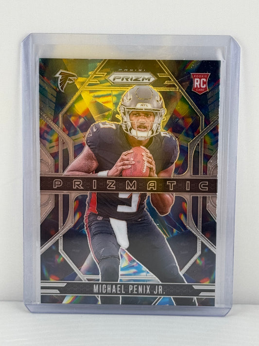 2024 Prizm #10 Michael Penix Jr. Prizmatic Atlanta Falcons
