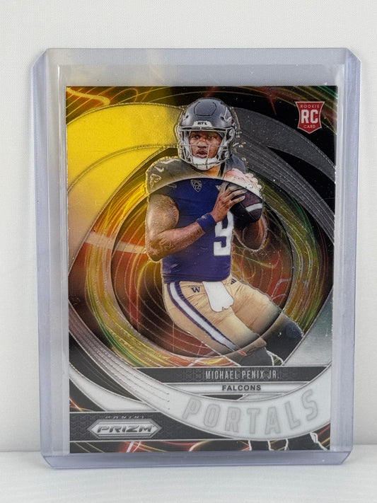 2024 Prizm #6 Michael Penix Jr. Portals Atlanta Falcons
