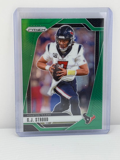 2024 Prizm #111 CJ Stroud Green Prizm