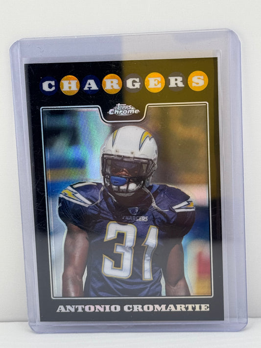 2008 Topps Chrome #TC117 Antonio Cromartie Los Angeles Chargers