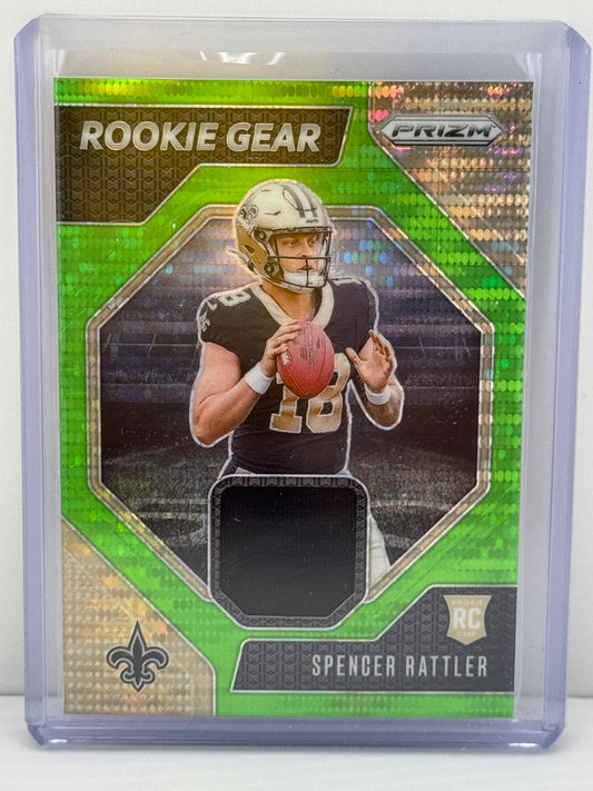 2024 Prizm #RG-SRR Spencer Rattler RC Rookie Gear Patch