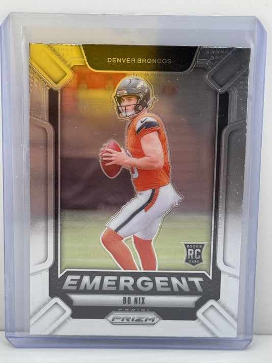 2024 Prizm #3 Bo Nix Emergent RC