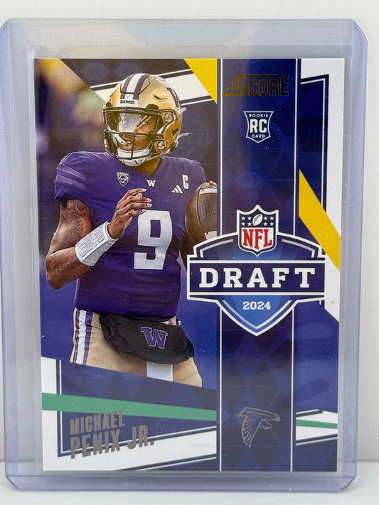 2024 Score #15 Michael Penix Jr. Draft RC