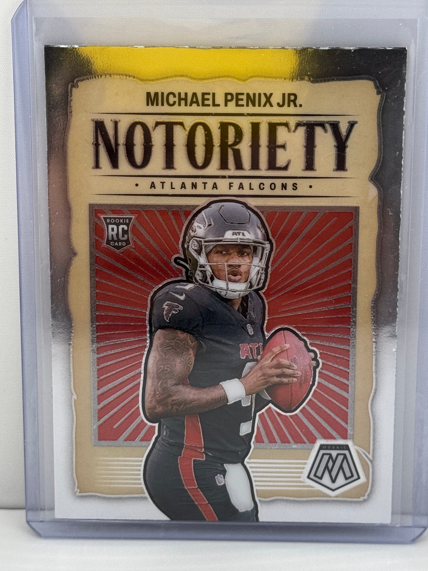 2024 Mosaic #20 Michael Penix Jr. Notoriety RC