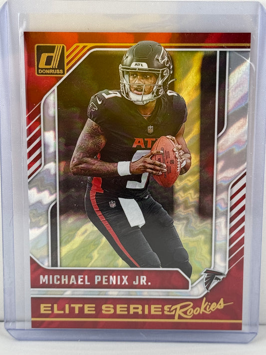 2024 Donruss #2 Michael Penix Jr. Novatos de la Serie Élite