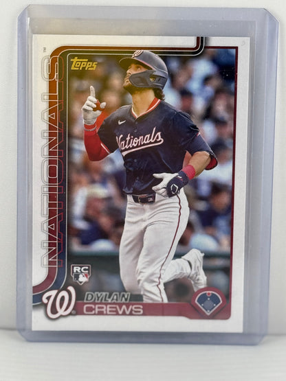 2025 Topps Series 1 #74 Dylan Crews RC