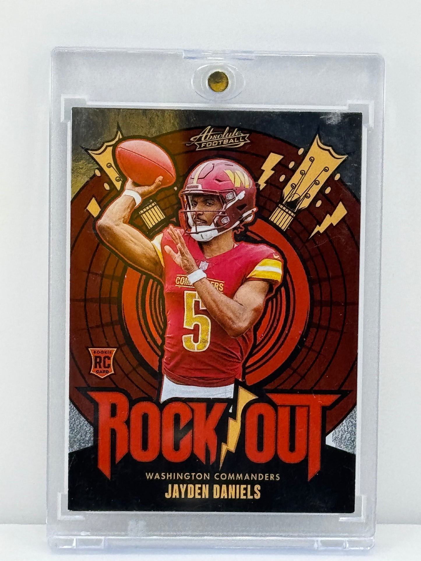 2024 Absolute #RO-JDS Jayden Daniels Rockout RC
