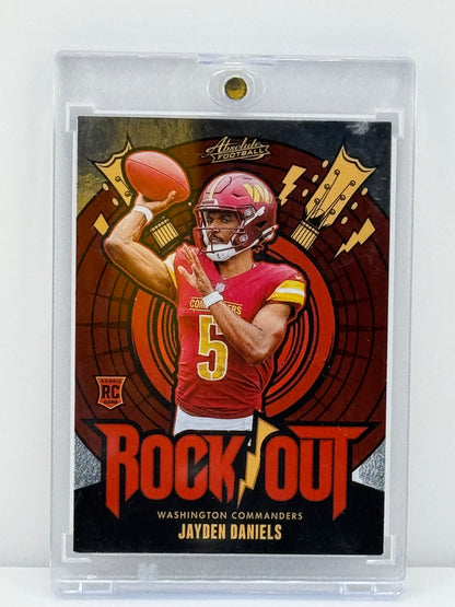 2024 Absolute #RO-JDS Jayden Daniels Rockout RC