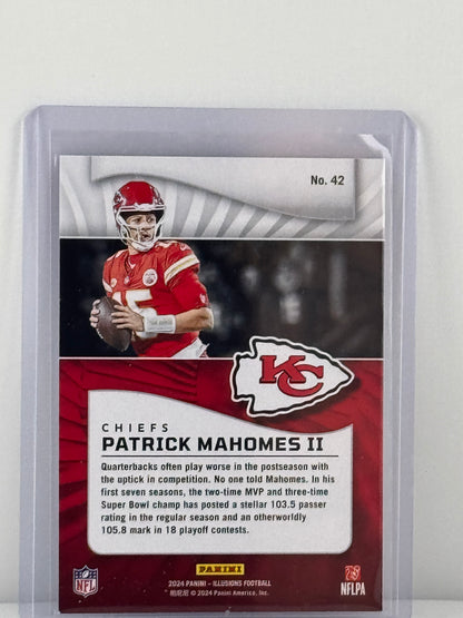 2024 Panini Illusions #42 Patrick Mahomes