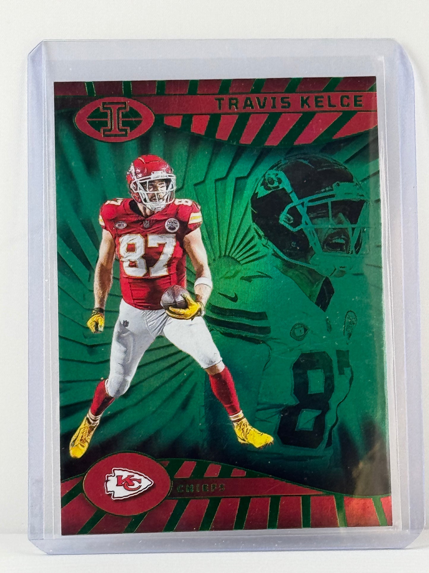 2024 Panini Illusions #43 Travis Kelce Emerald