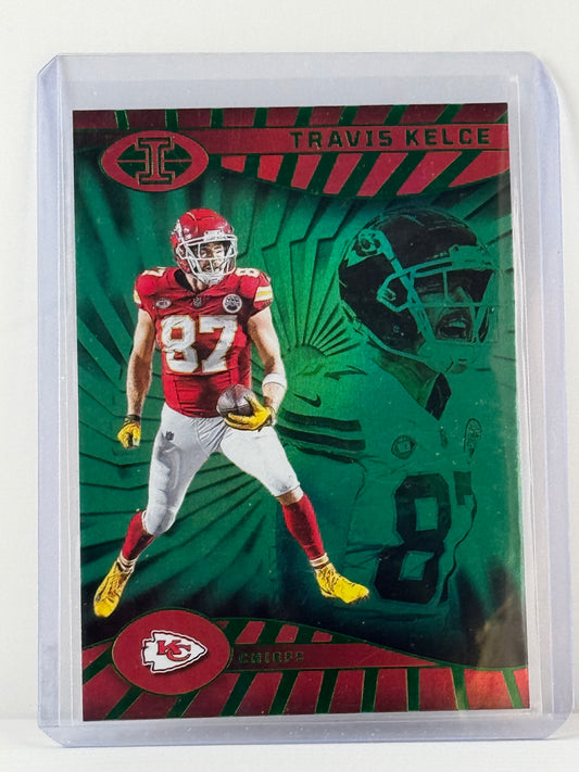 2024 Panini Illusions #43 Travis Kelce Emerald