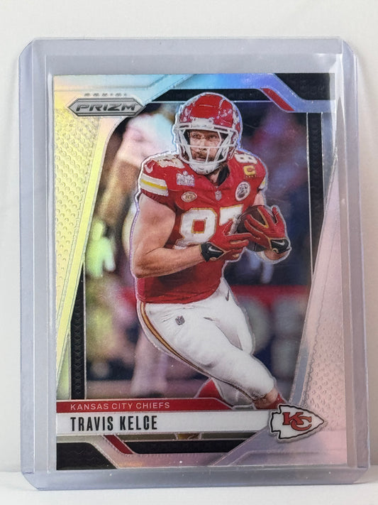 2024 Prizm #140 Travis Kelce Silver Kansas City Chiefs