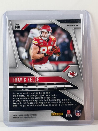 2024 Prizm #140 Travis Kelce Silver