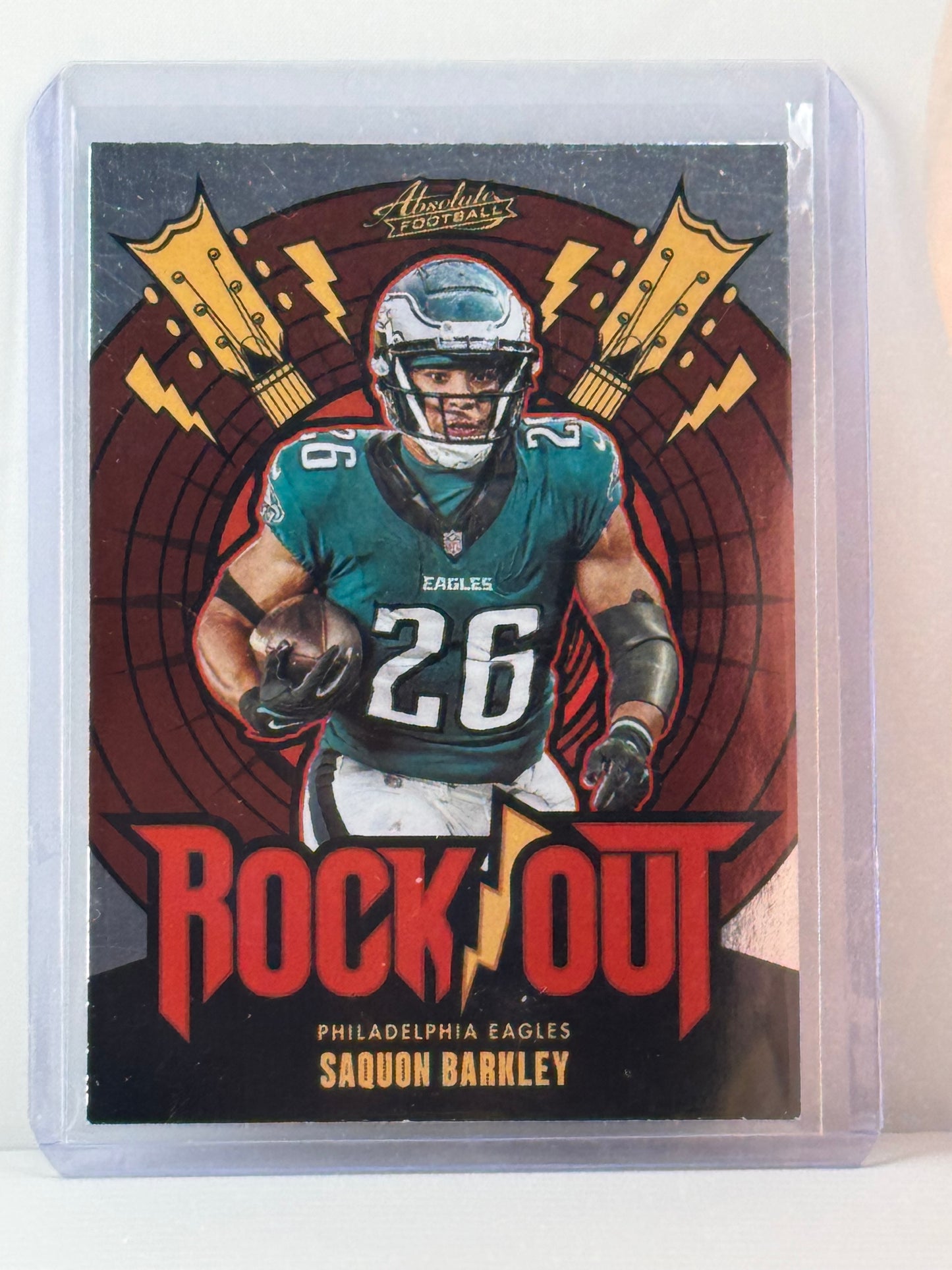 2024 Panini Absolute #RO-SBY Saquon Barkley Rockout