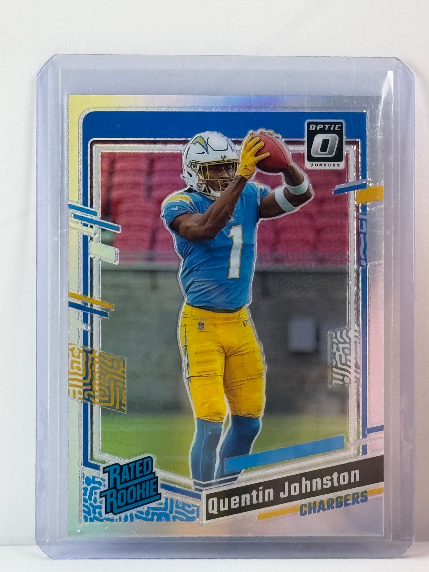 2023 Donruss Optic #265 Quentin Johnston Holo RC