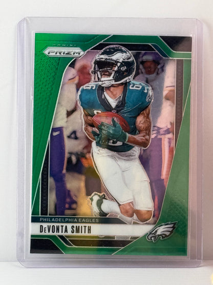 2024 Prizm #234 Devonta Smith Green Prizm