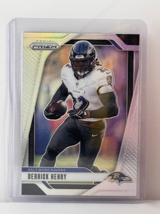 2024 Prizm #20 Derrick Henry Silver Baltimore Ravens