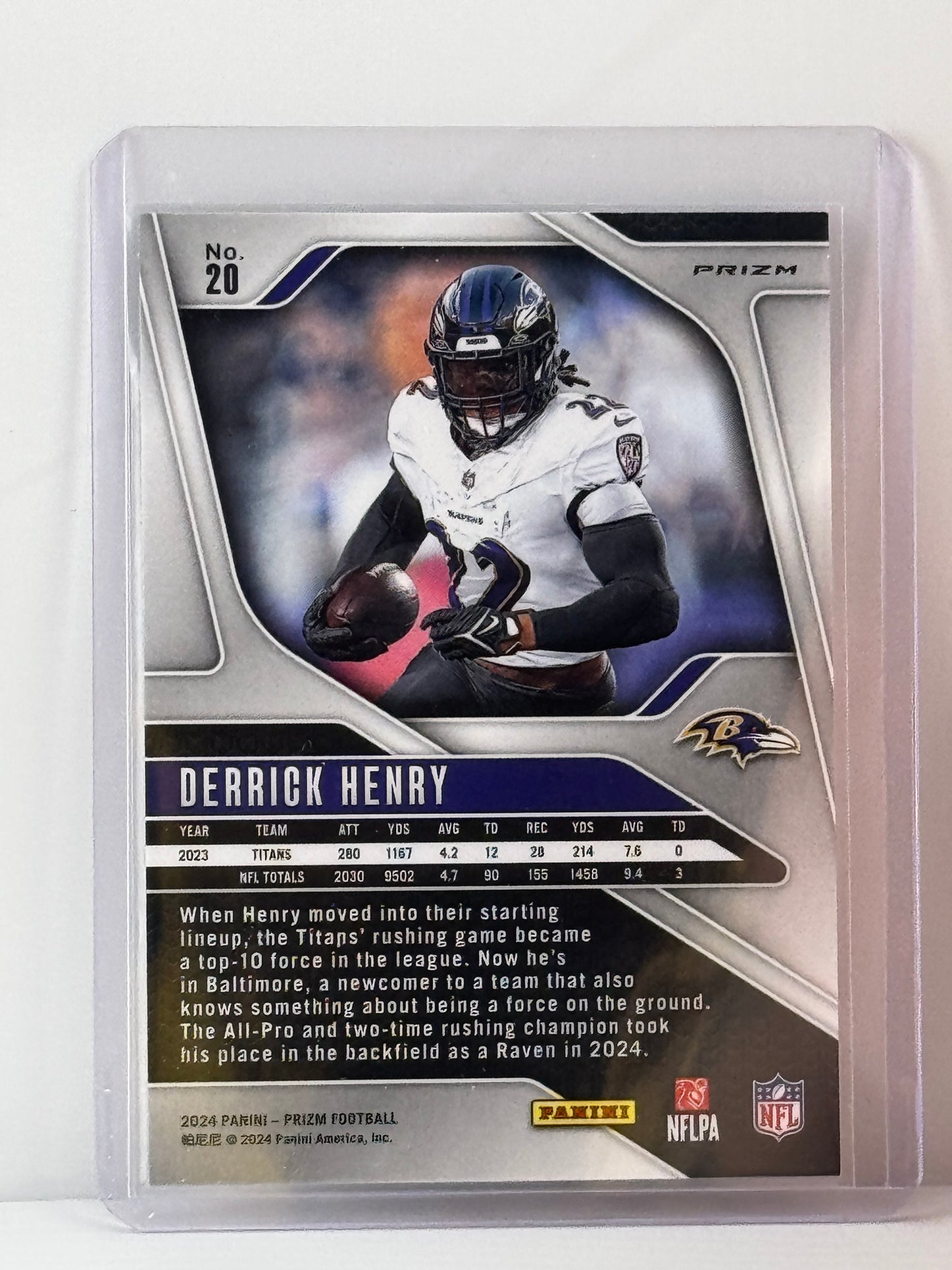 2024 Prizm #20 Derrick Henry Silver