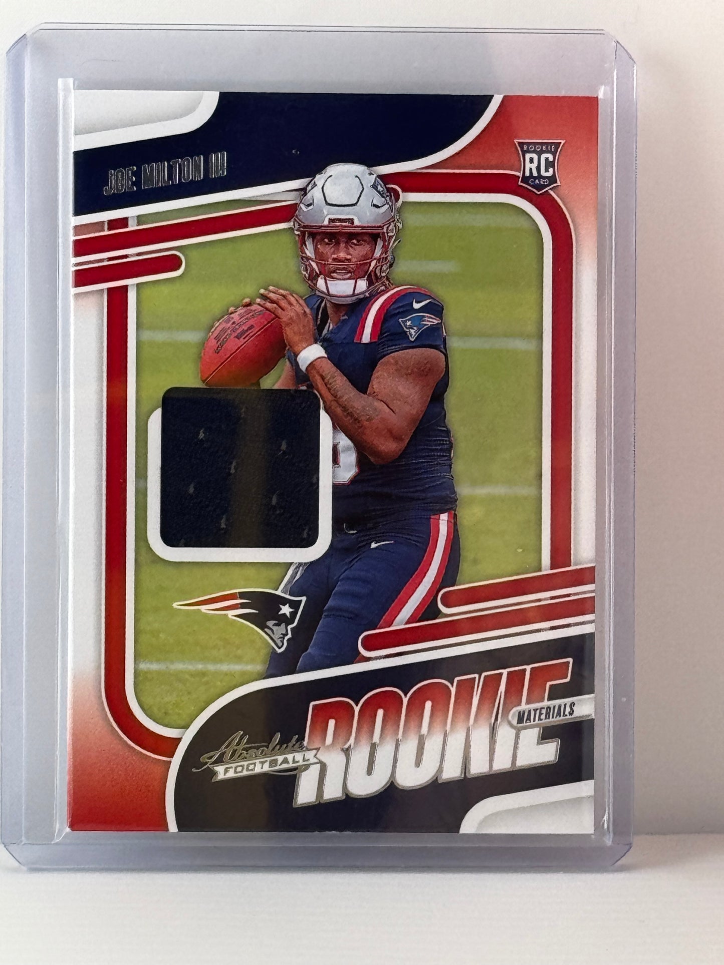 2024 Absolute #ARM-JMN Joe Milton III Rookie Materials Patch RC